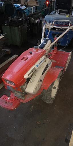 マメトラ耕運機実働南箕輪村シバウラ管理機