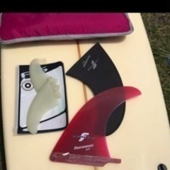 ロングボード⭐︎フィン⭐︎リーシュ付き