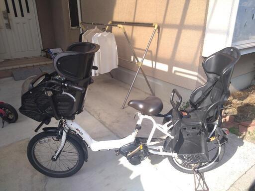 【値下げ】子乗せ3人乗り電動自転車YAMAHAパスキッスミニ
