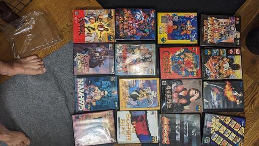 NEOGEO ネオジオ　SNK KOF 説明書 箱付き 餓狼伝説　ソフト　多数