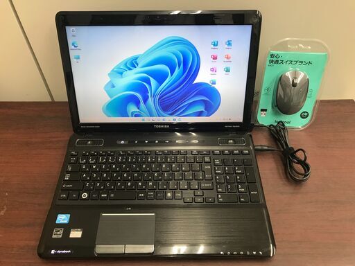 【超美品】東芝ノートパソコン Win11 最新office2021付属 管理No12『基本送料無料』
