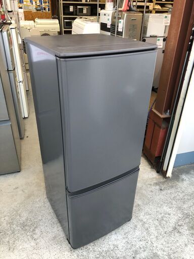 動作保証あり】MITSUBISHI 2021年 MR-P15F 146L 2ドア 冷凍冷蔵庫 