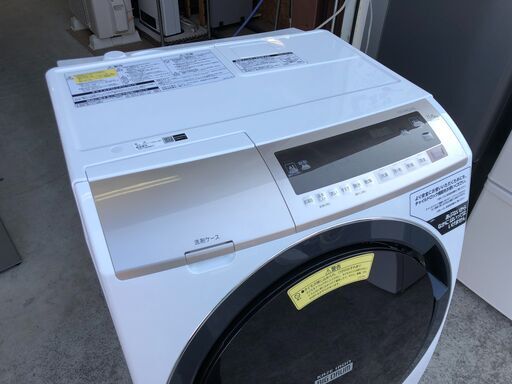 【動作保証あり】HITACHI 2020年 BD-SV110EL 11.0kg / 6.0kg ドラム式 洗濯乾燥機【管理KRS551】