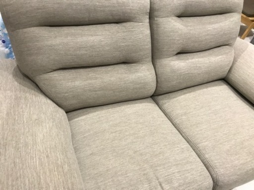 ニトリ】2人掛けソファ Nポケット コイル 引き取り限定】【説明必読