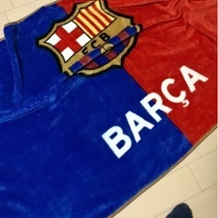 サッカーバルセロナの毛布