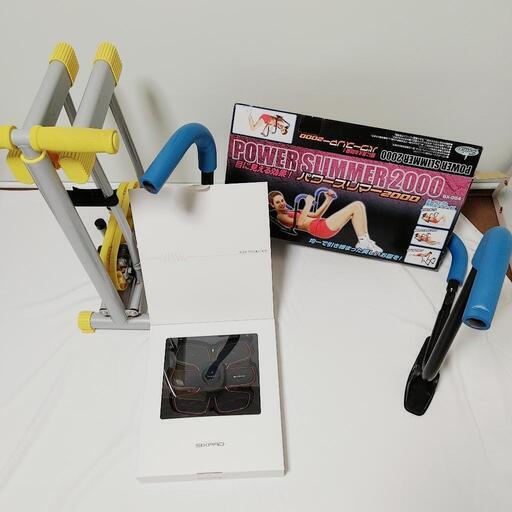 【早い者勝ち3点セット】SIXPAD\u0026パワースリマー2000\u0026レッグマジックセット ダイエットや筋トレに♪