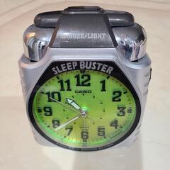 目覚まし時計 CASIO SLEEP BUSTER