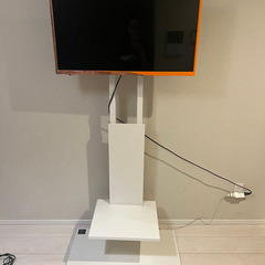 テレビ、テレビ台、炊飯器、フープロ、トースター