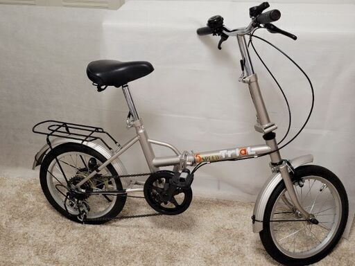 決まりました！【週末限定値下げ☆早い者勝ち】【美品】折りたたみ自転車　16インチ　収納バッグ付き