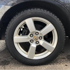 スタッドレスタイヤ 225/55r18 4本 ホイール付き