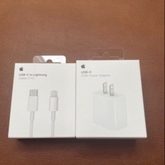 Apple純正　20W USB-C電源アダプタ　USB-C - ...