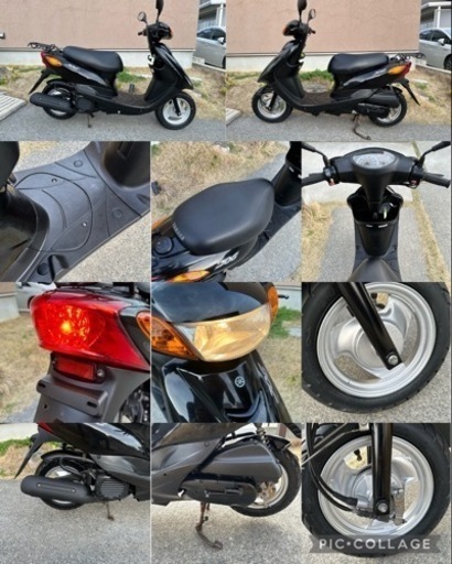 メンテナンス楽々のFI車? ヤマハ ジョグ SA36J タイヤ前後新品