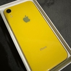 iPhone XR 128G イエロー（SIMフリー/最終価格）