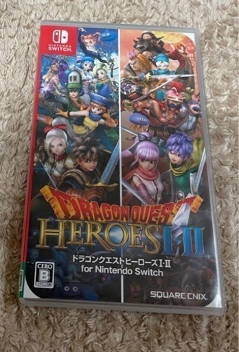 Switchソフト　ドラゴンクエストヒーローズⅠ.Ⅱ