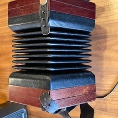 Edgley製アングロコンサーティーナ　C/G調　マイク内蔵！レアコンサーティーナ