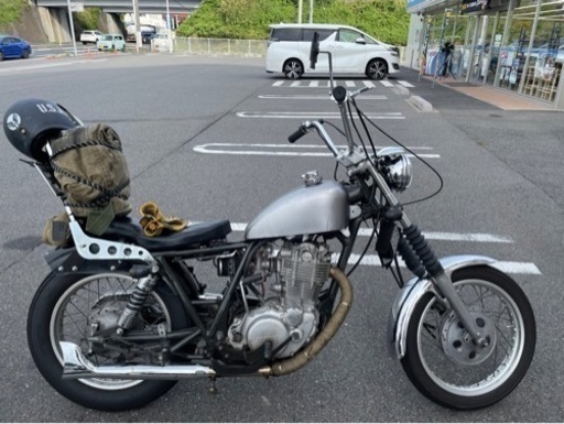 SR400 2%er製パーツ使用 B級チョッパー