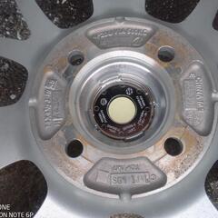 急募最終値下今週末まで、げスタッドレスタイヤとアルミホイル4本バリ山美品使用1と月