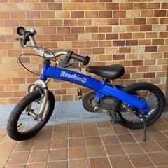 へんしんバイク　変身バイク　バランスバイク　子供用自転車　青　ブルー