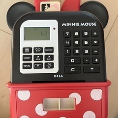 Disney ミニーちゃん ATM 貯金箱 パーソナルatm