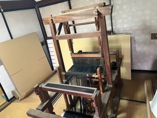 機織り機　大島紬　ハンドメイド