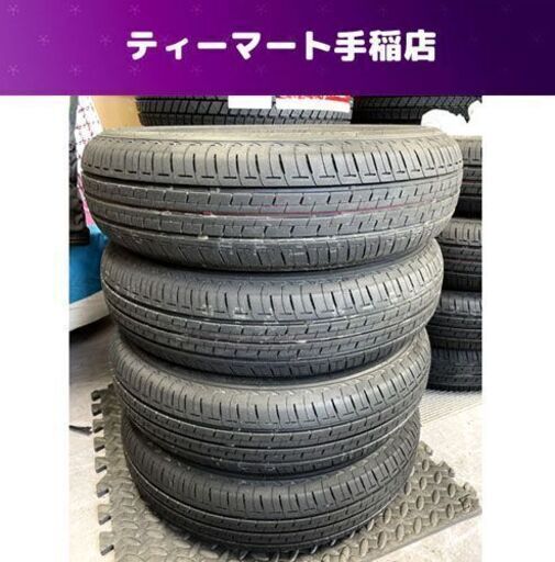 新車外し タイヤ４本セット ブリヂストン ECOPIA EP150 155/65R14 75S