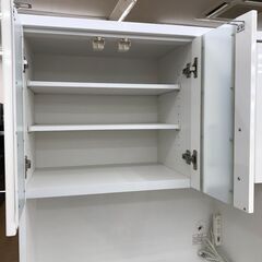 ☆ジモティ割あり☆ ニトリ 食器棚 ホワイト H180×W90×D42 