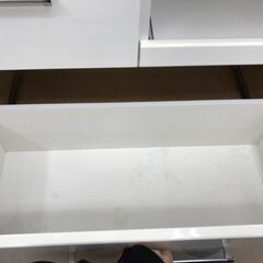 ☆ジモティ割あり☆ ニトリ 食器棚 ホワイト H180×W90×D42 