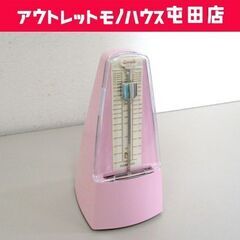 メトロノーム NIKKO ピアノ 楽器 リズム ピンク ☆ 札幌...
