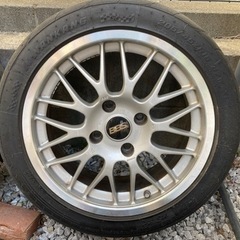 BBS 7j +40 4穴 205/45R16 PCD 114.3 コルト等