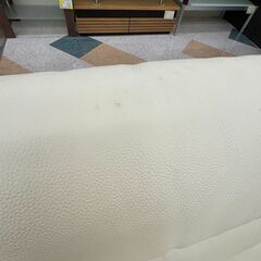 ⭐モデルルーム展示品 電動リクライニングソファ 🔹定価￥128,000🔹 人気のホワイトカラー!!⭐4018