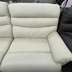 ⭐モデルルーム展示品 電動リクライニングソファ 🔹定価￥128,000🔹 人気のホワイトカラー!!⭐4018