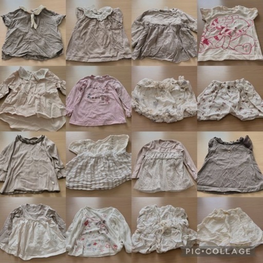 72点セット 80cm～95cm バースデイ 女の子 子ども服 子供服 保育園