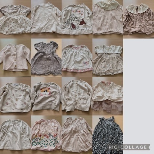 72点セット 80cm～95cm バースデイ 女の子 子ども服 子供服 保育園