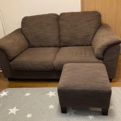 IKEA 美品ソファ　オットマン付き！