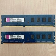 RAM 1GB x2 DDR3-1333 PC3-10600U