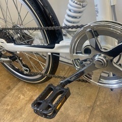 超美品★折り畳み自転車★6段変速