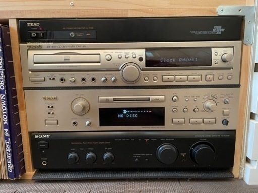CD \u0026 MD \u0026 カセットデッキ、CD 100枚、NY FMカセットテープ4本、LA FM MDセット