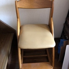 濱本工芸の学習椅子　汚れあり
