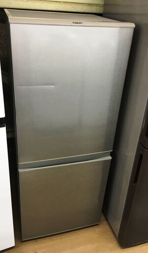 全ての アクア　冷蔵庫　AQR-13G（S)　中古品　126L　2018年製　※正面キズあり 冷蔵庫