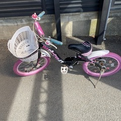 子供用自転車18インチ ピンク