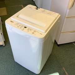 【リサイクルサービス八光】2021年製　ヤマダ電機　4.5㎏全自動洗濯機　YWM-T45H1