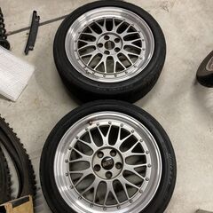 BBS LM090　4本 17インチ　7.5J　+48　5穴　P...