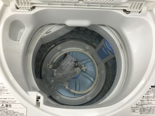 TOSHIBA 東芝 電気洗濯機 AW-5G6 5.0kg 2019年製 幅563mm奥行580mm高さ957mm 美品 説明欄必読