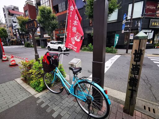 綺麗で綺麗な中古自転車だけで8000円 地下鉄浅草・蔵前駅