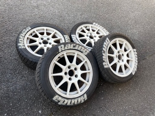 バリ溝タイヤ付】インテグラ DC2 純正ホイール PCD114.3 5穴 16インチ