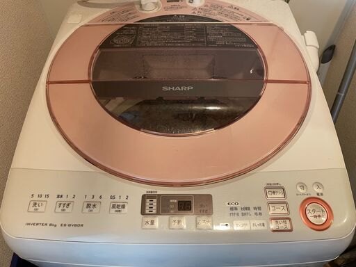 シャープ洗濯機ES-GV80R - 生活家電