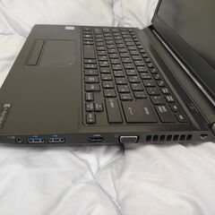 お取引終了】TOSHIBA dynabook R73/J Core i5-2.6GHz(7300U)/8GB/500GB/DVD