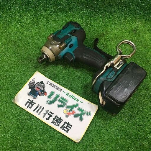 マキタ TW281D インパクトレンチ18V バッテリー個付き【市川行徳店】【店頭取引限定】【中古】管理番号：IT9JYH25H388