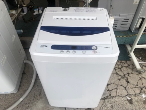 【リサイクルサービス八光】2017年製　ヤマダ電機　5㎏全自動洗濯機　YWM-T50A1