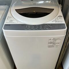 TOSHIBA 東芝 5.0kg洗濯機 AW-5G6 2019年製 ステンレス槽 No.7533